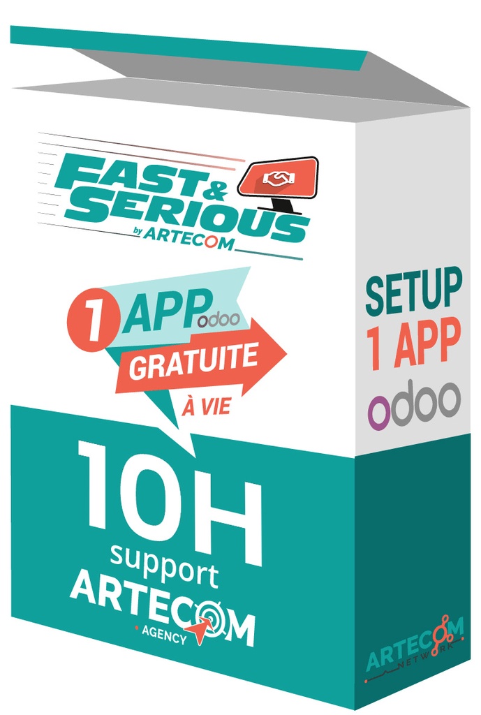 PACK 10H Consultance ARTECOM ODOO Fast & Serious (v16-v18)
