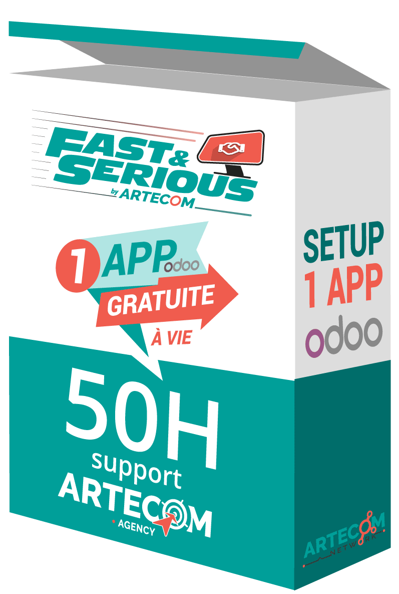 [PACK50H75€/h] PACK 50H Consulting ODOO ARTECOM Fast & Serious (v15-v17)