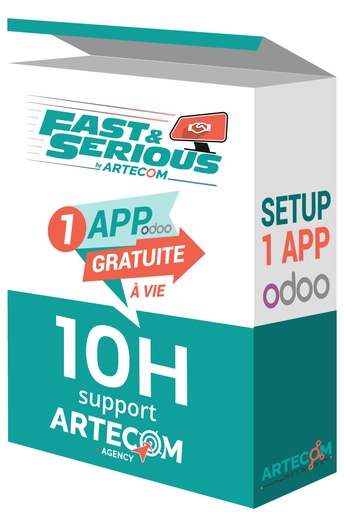 PACK 10H Consultance ARTECOM ODOO Fast & Serious (v16-v18)